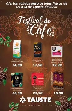 Tauste - Ofertas Festival do Café - Pré-Visualização do folheto da loja Tauste, válido de 05.08.2025