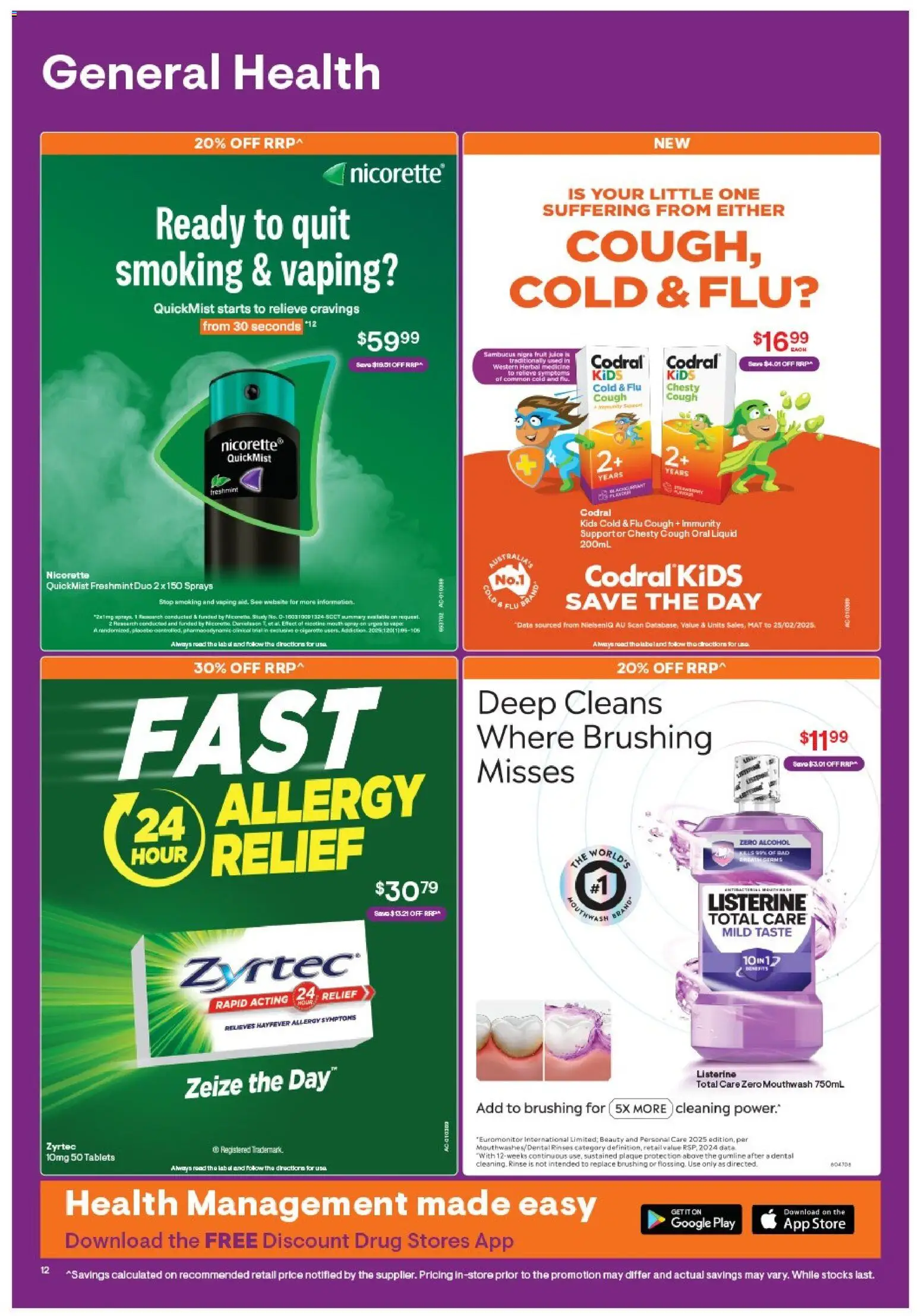 Discount Drug Stores catalogue - valid from 13.04.2026 | Page: 12 | Products: Oil, Fish oil, Multivitamin, Zinc