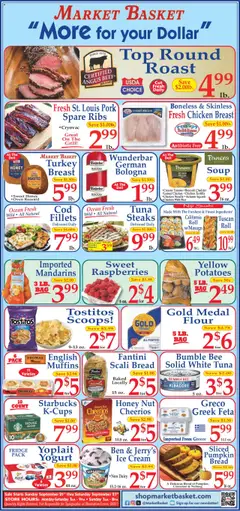 Preview of Market Basket weekly ads valid from 21.09.2025