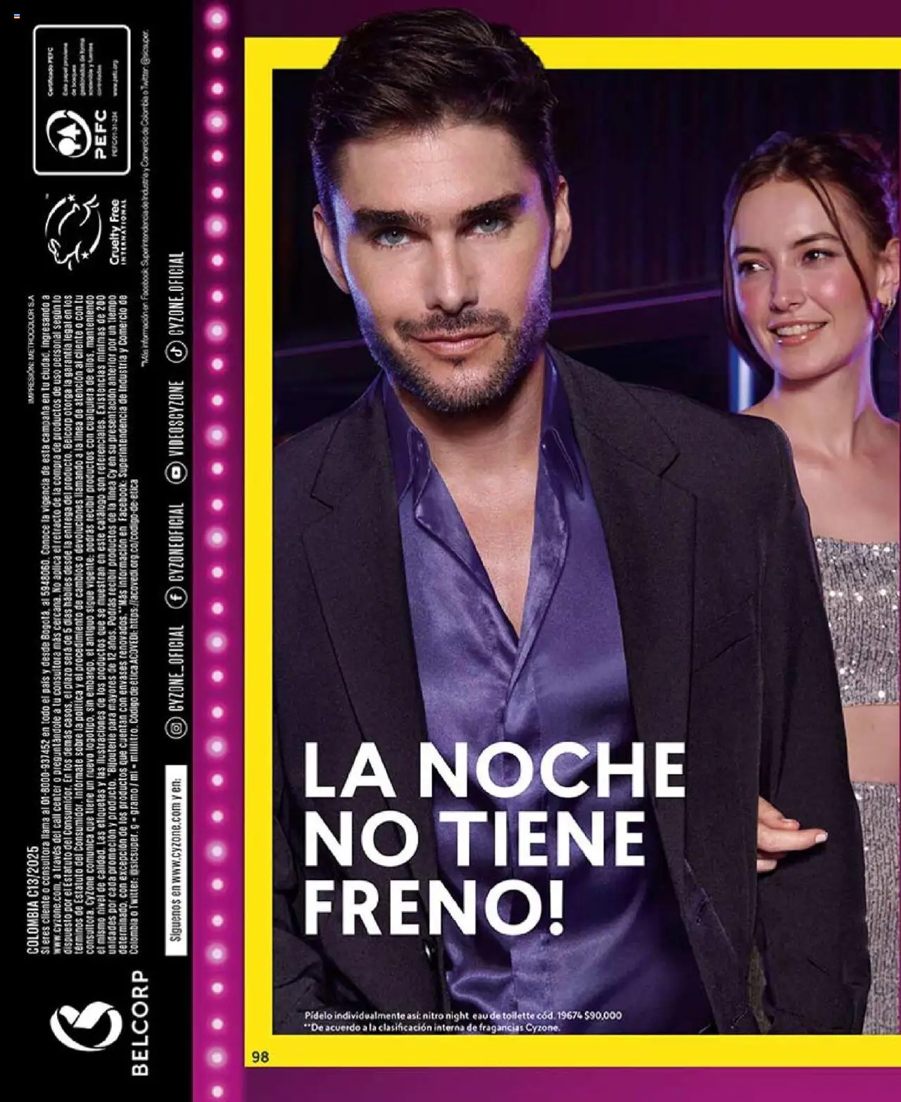 CyZone revista - valida desde el 29.07.2025 | Página: 110 | Productos: Sobre, Eau de toilette