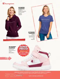 Vista previa de Price Shoes - Catálogo Fall Importados, nuevo folleto de la tienda, válido en México a partir del 18.08.2025 | Página: 512 | Productos: Algodón, Sudadera, Playera