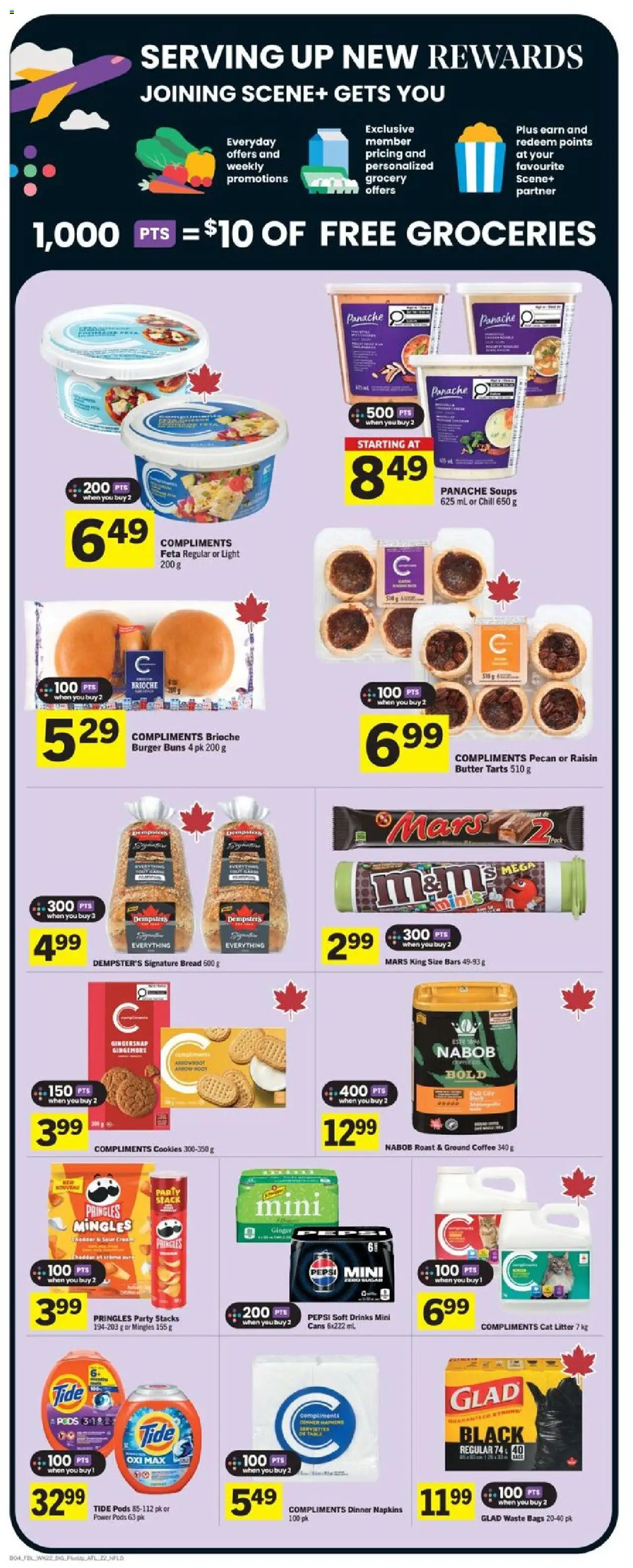 Foodland flyer valid from 25.09.2025 | Page: 6 | Products: Sour cream, Cream, Butter, Bread