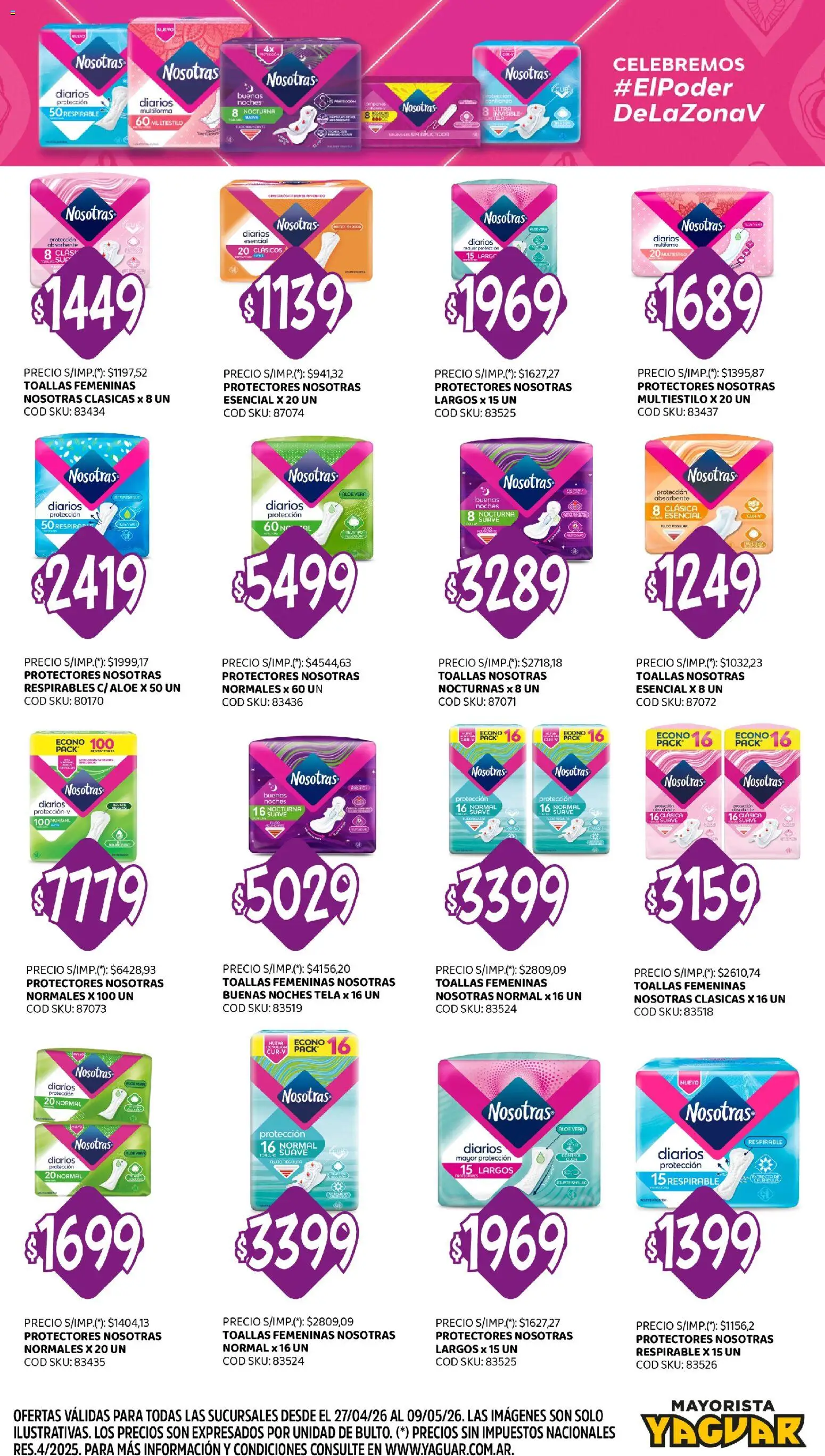 Yaguar - Aliados de tu bolsillo Buenos Aires │ válido desde el 27.04.2026 | Página: 4