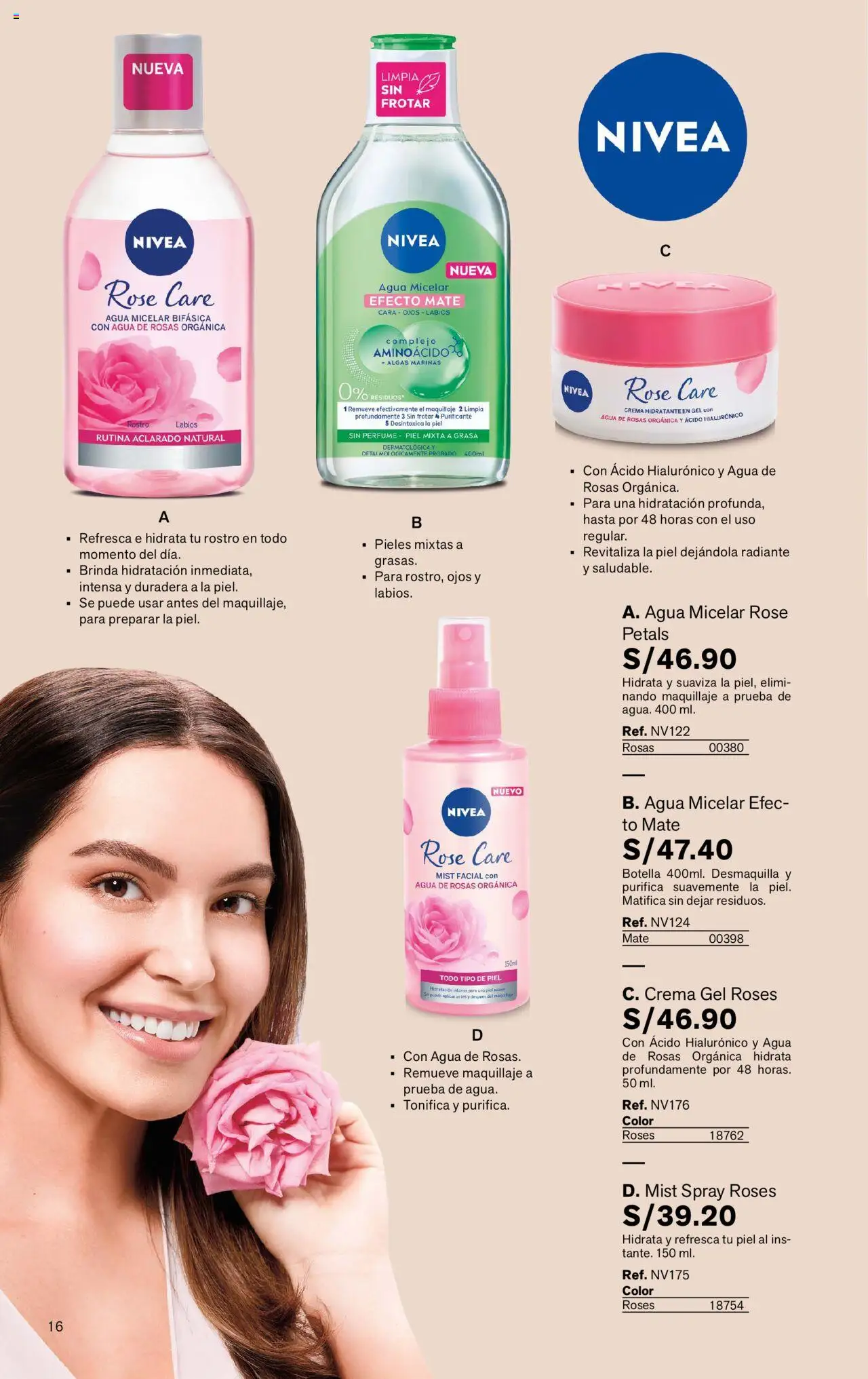 Catálogo Leonisa válido desde 24.06.2025 | Página: 16 | Productos: Crema, Perfume, Maquillaje