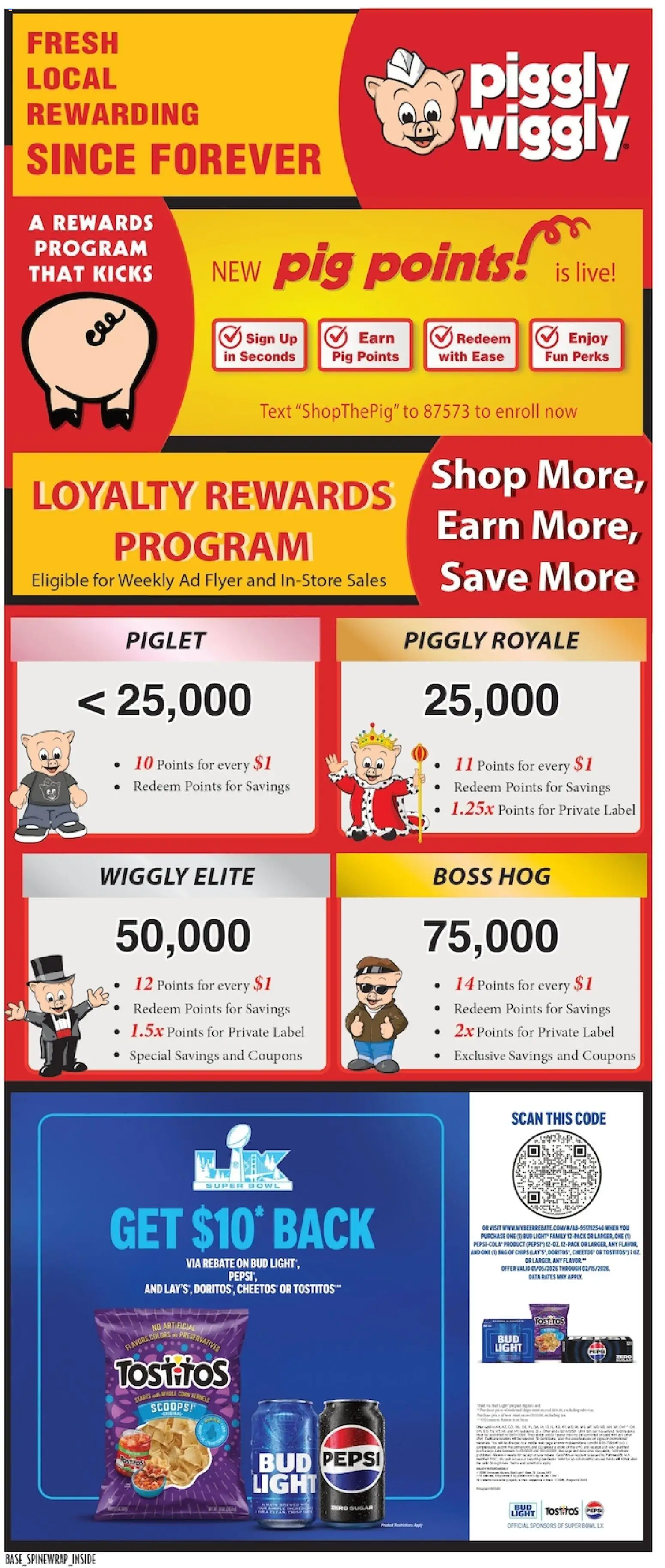 Piggly Wiggly Weekly Ad - valid from 14.01.2026 | Page: 3 | Products: Chips, Sugar