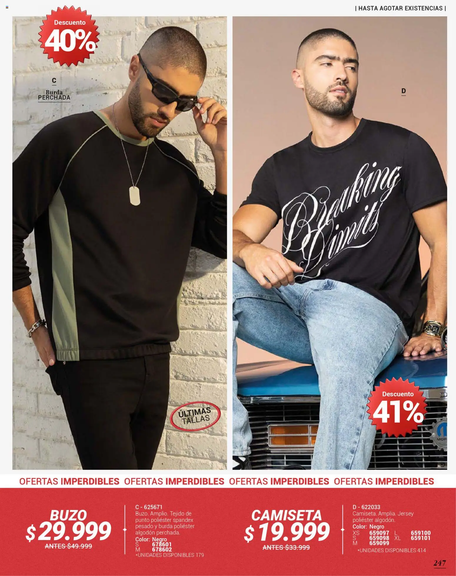 Carmel revista - valida desde el 01.01.2026 | Página: 247 | Productos: Algodón, Buzo, Camiseta