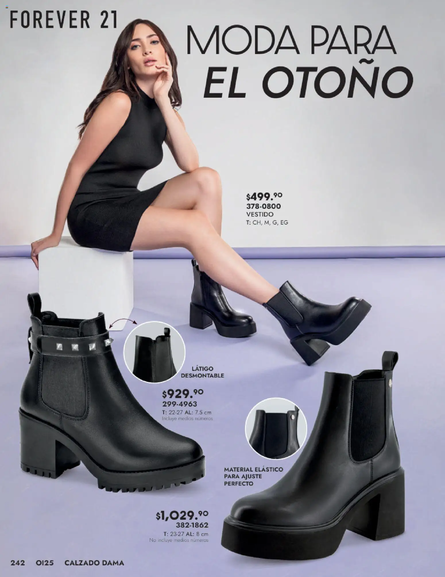 Nuevas ofertas de Andrea válidas en toda la República Mexicana desde el 24.08.2025. ¡Encuentra las mejores ofertas en Andrea - Catálogo Calzado Dama! | Página: 242 | Productos: Vestido