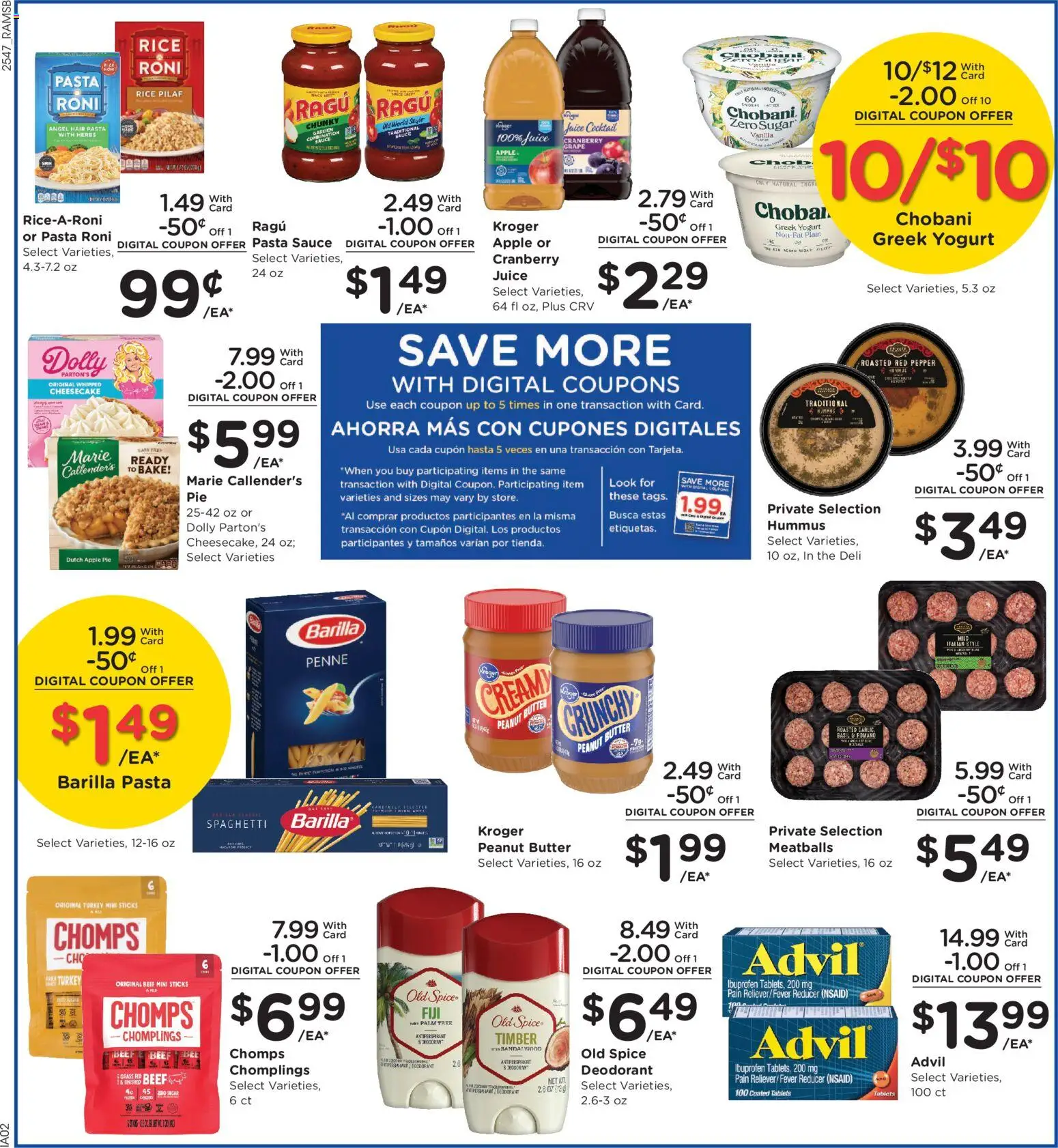 Ralphs Weekly Ad - valid from 26.12.2025 | Page: 5 | Products: Rice, Sugar, Pepper, Apple Pie