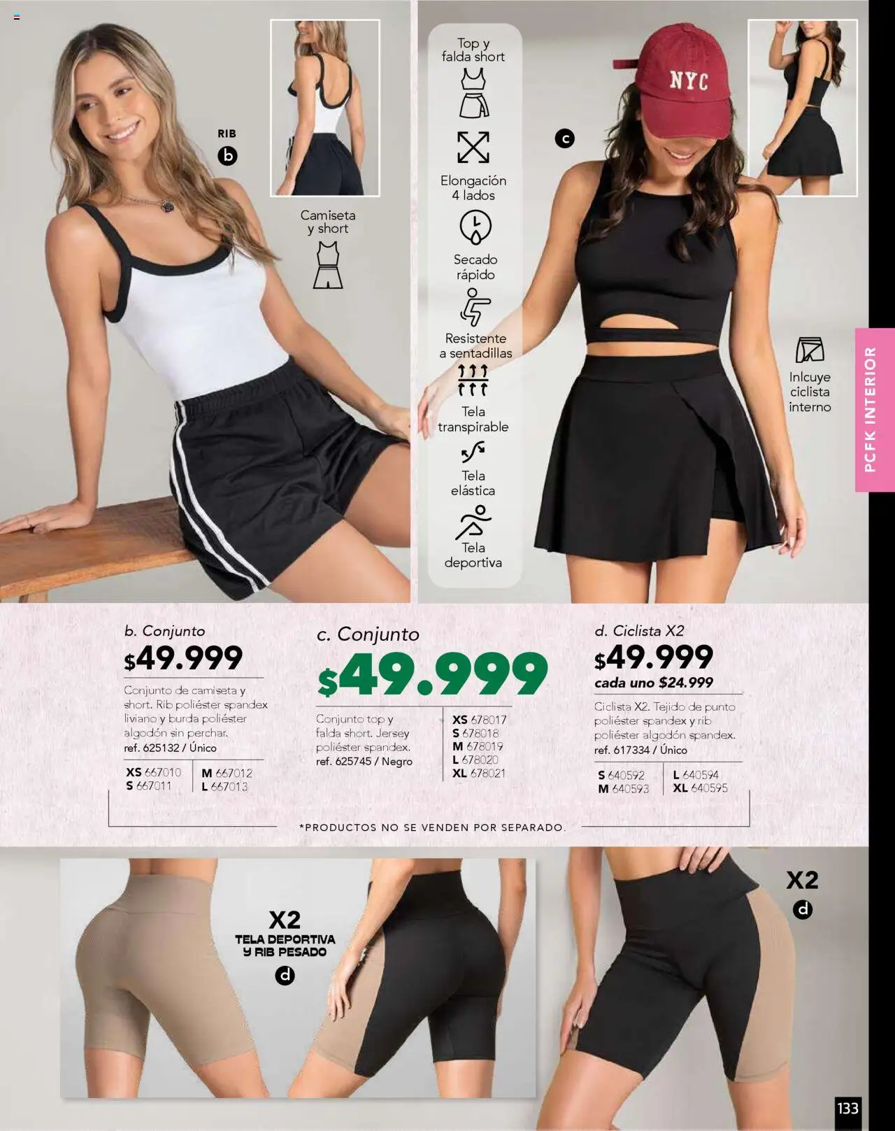 Pacifika revista - valida desde el 25.09.2025 | Página: 153 | Productos: Algodón, Falda, Short, Top