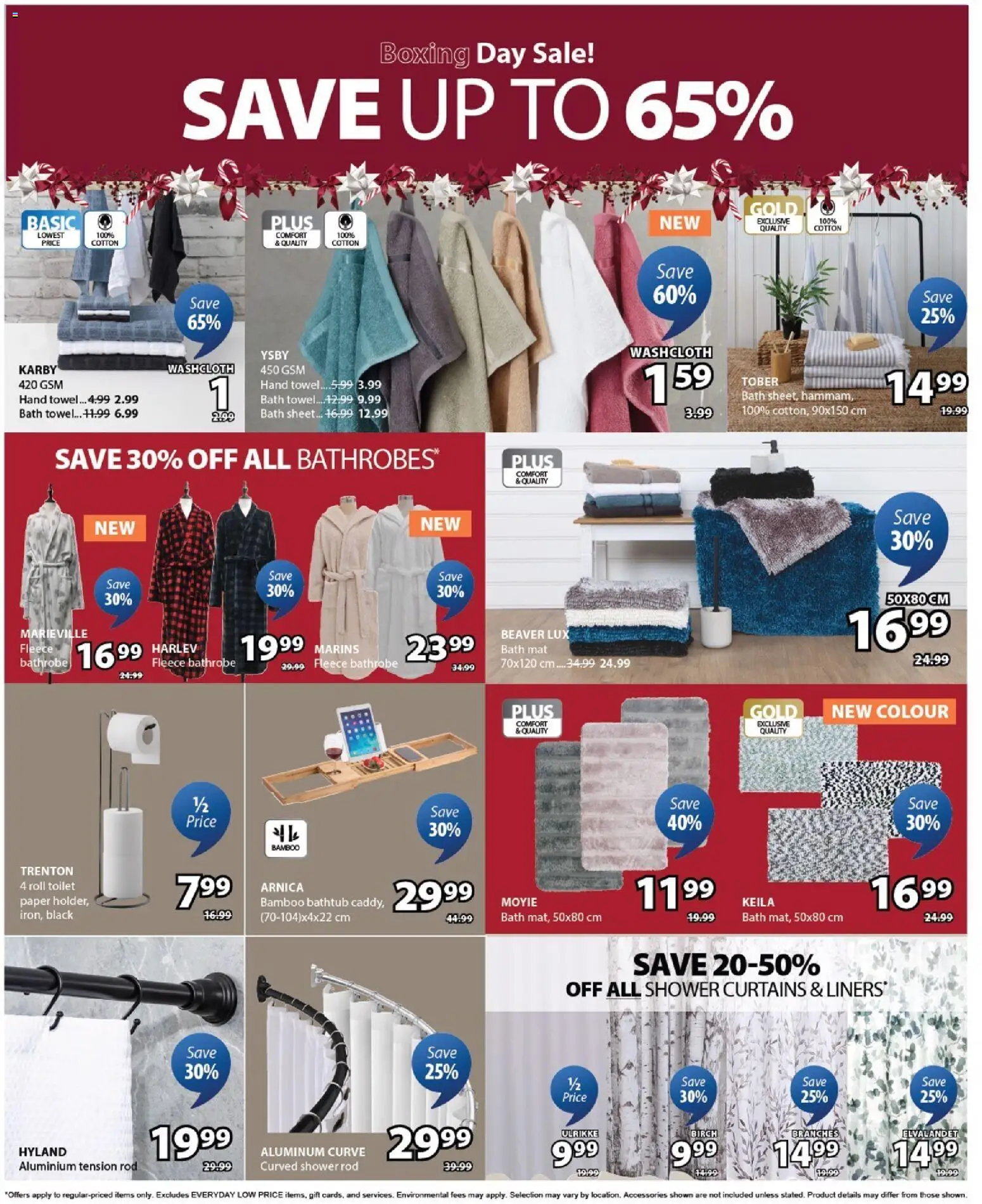 JYSK flyer valid from 18.12.2025 | Page: 34 | Products: Bath, Shower