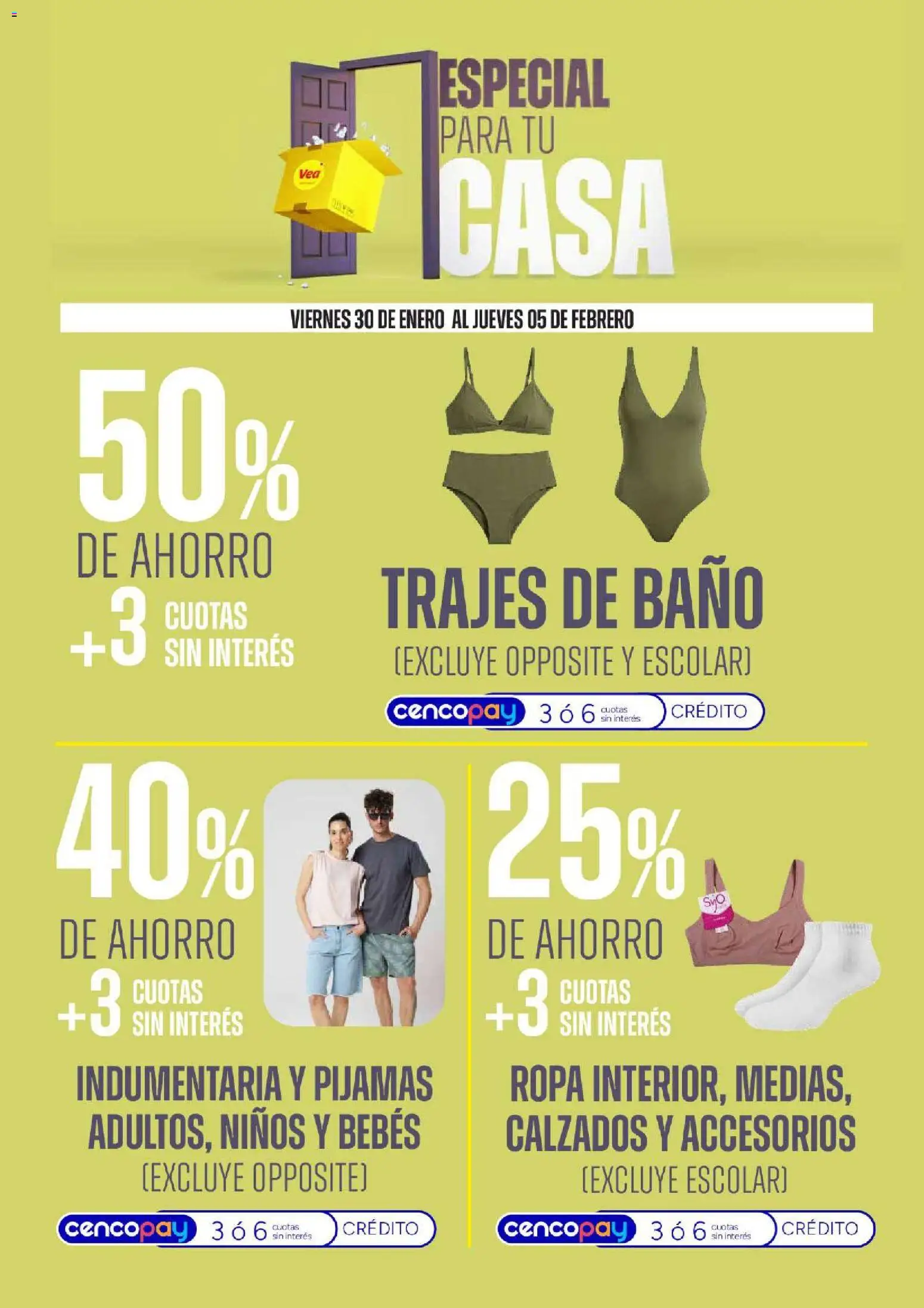Vea - Ofertas especial para tu casa │ válido desde el 30.01.2026 | Página: 11 | Productos: Baño, Ropa