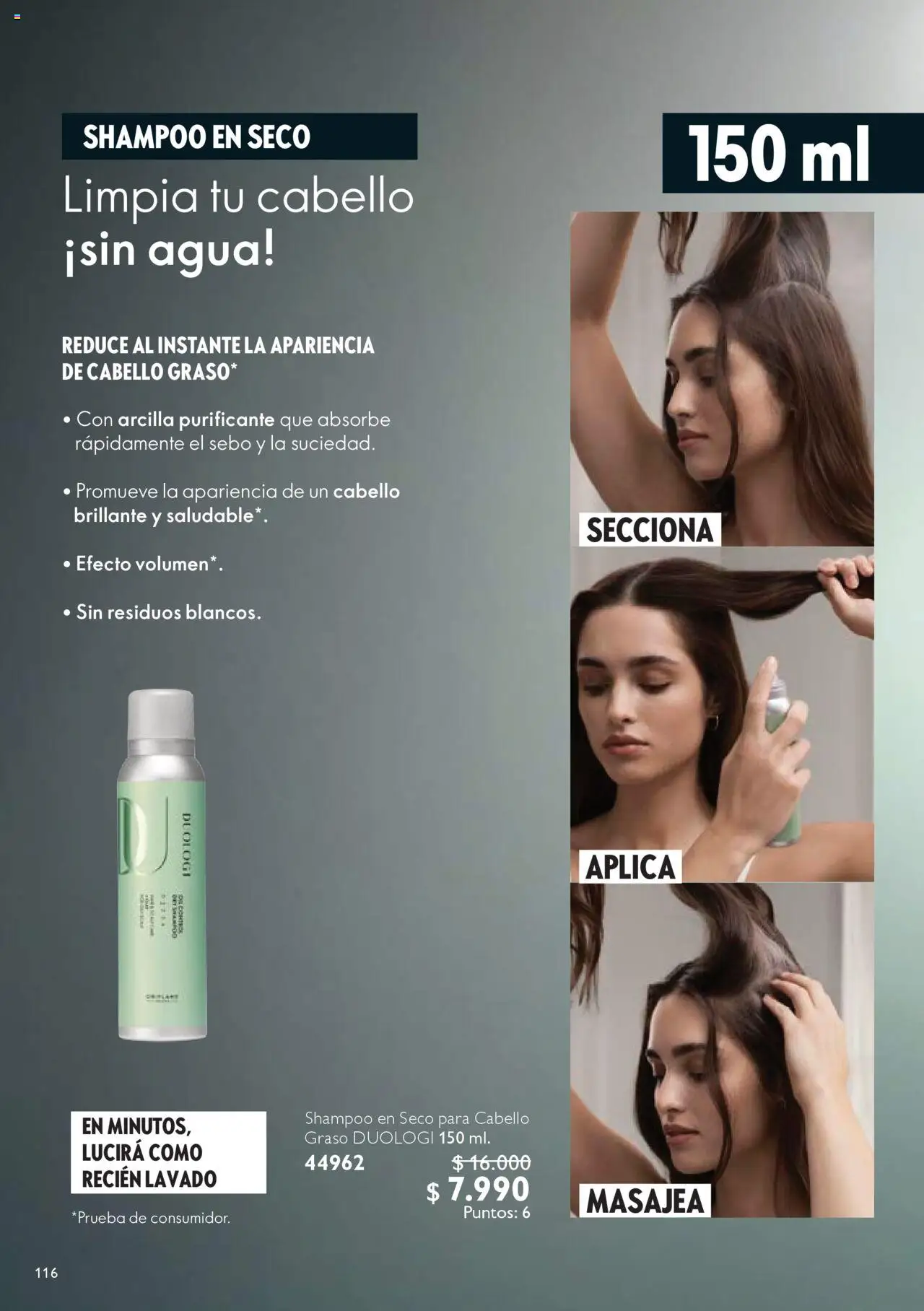Oriflame - Catálogo │ válido desde el 13.09.2025 | Página: 116 | Productos: Agua, Shampoo