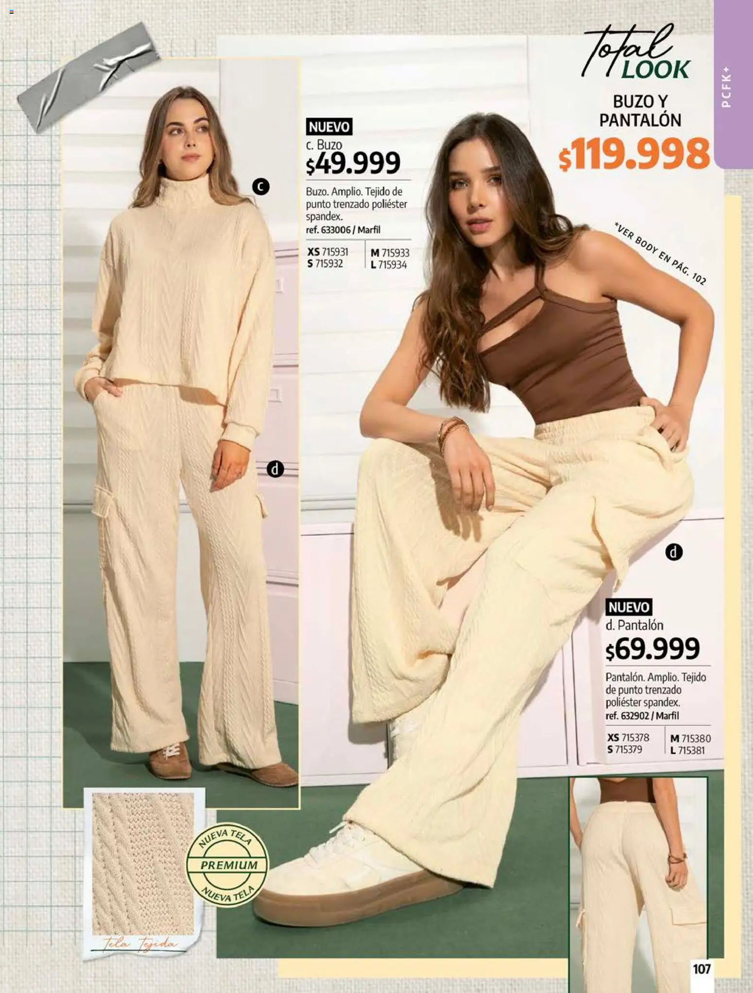 Pacifika revista - valida desde el 01.08.2026 | Página: 107 | Productos: Body, Buzo