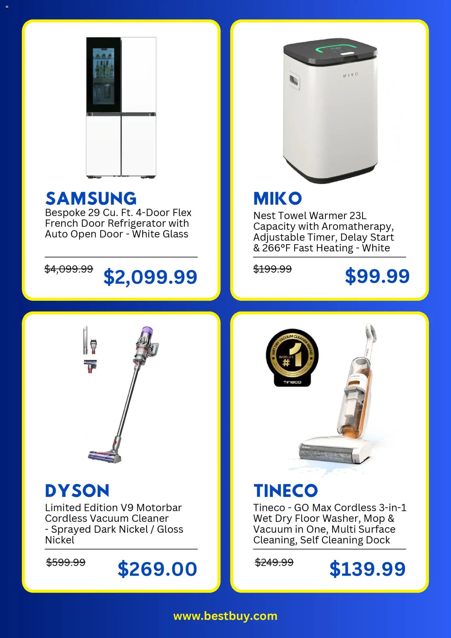Best Buy Early Black Friday - valid from 10.11.2025 | Page: 5 | Products: Vacuum, Refrigerator, Vacuum cleaner