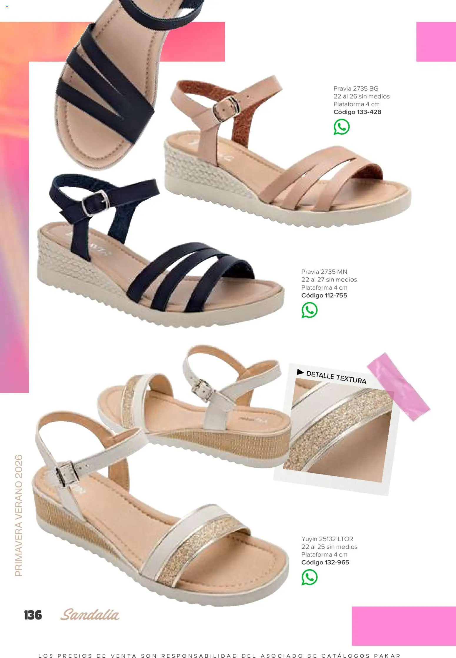 Nuevas ofertas de SC Pakar válidas en toda la República Mexicana desde el 30.01.2026. ¡Encuentra las mejores ofertas en SC Pakar catálogo Primavera / Verano! | Página: 136