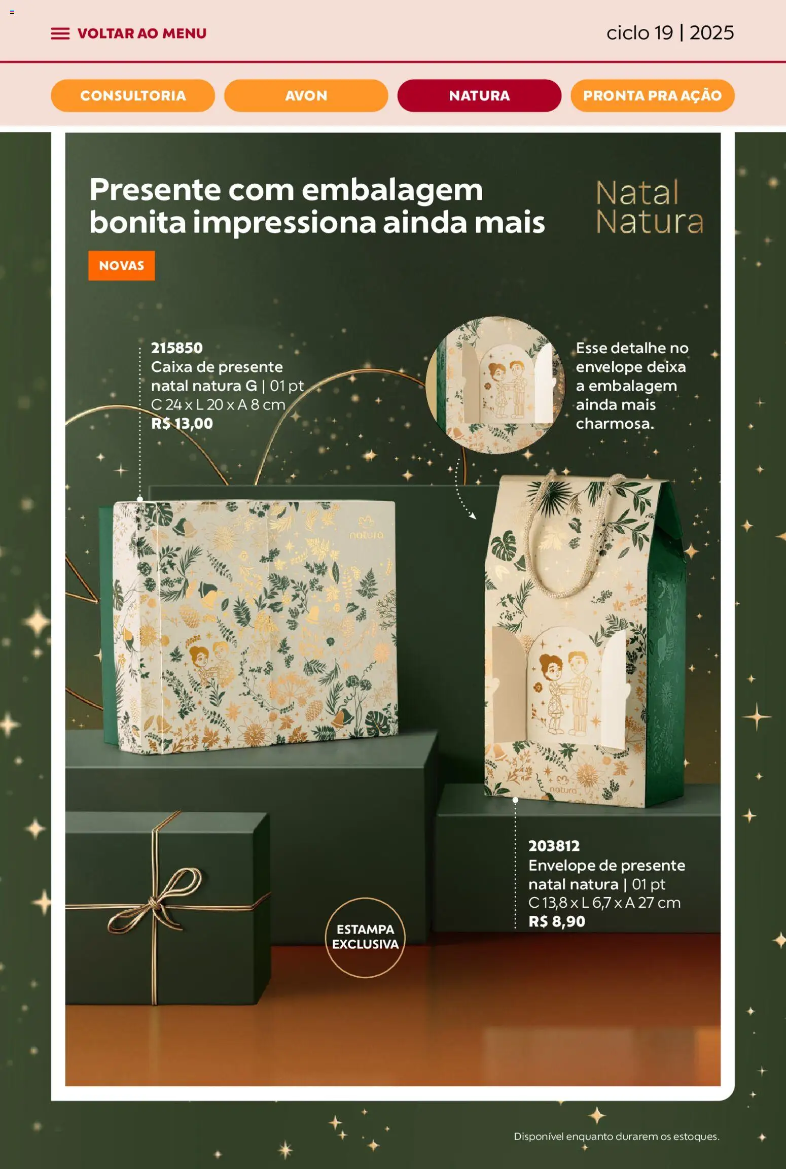 Avon Folheto - válido de 21.11.2025 | Página: 59 | Produtos: Caixa, Envelope