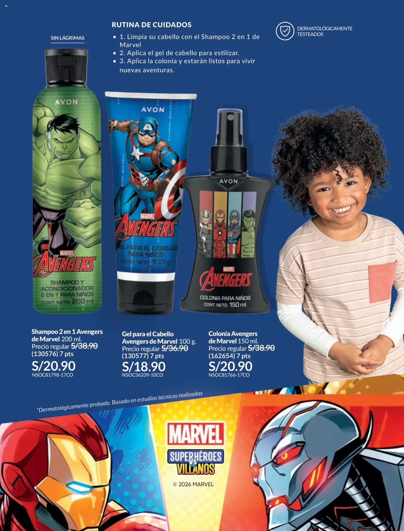 Catálogo Avon válido desde 31.01.2026 | Página: 207 | Productos: Shampoo, Acondicionador