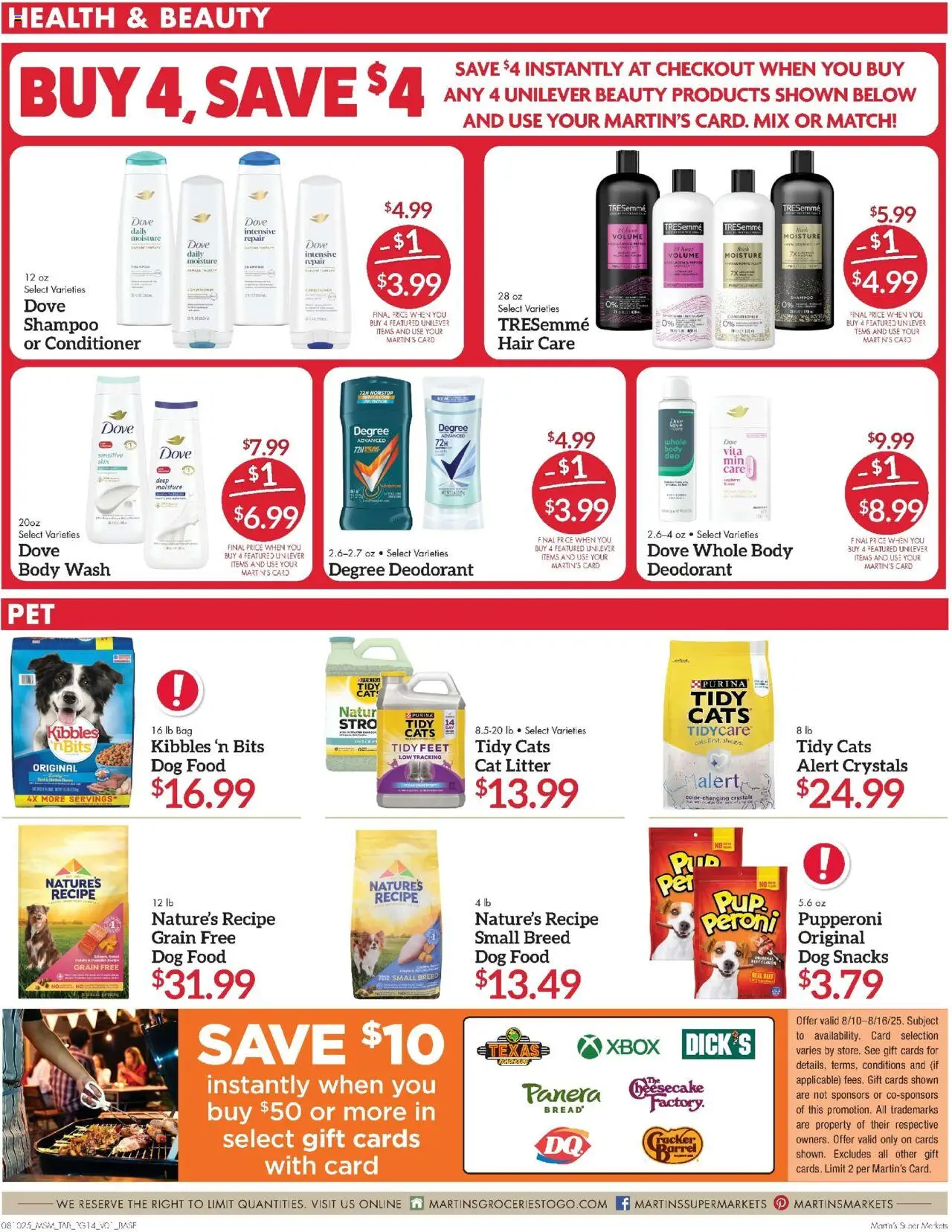 Martin’s - Next Ad - IN - valid from 10.08.2025 | Page: 14 | Products: Conditioner, Deodorant, Xbox, Bag