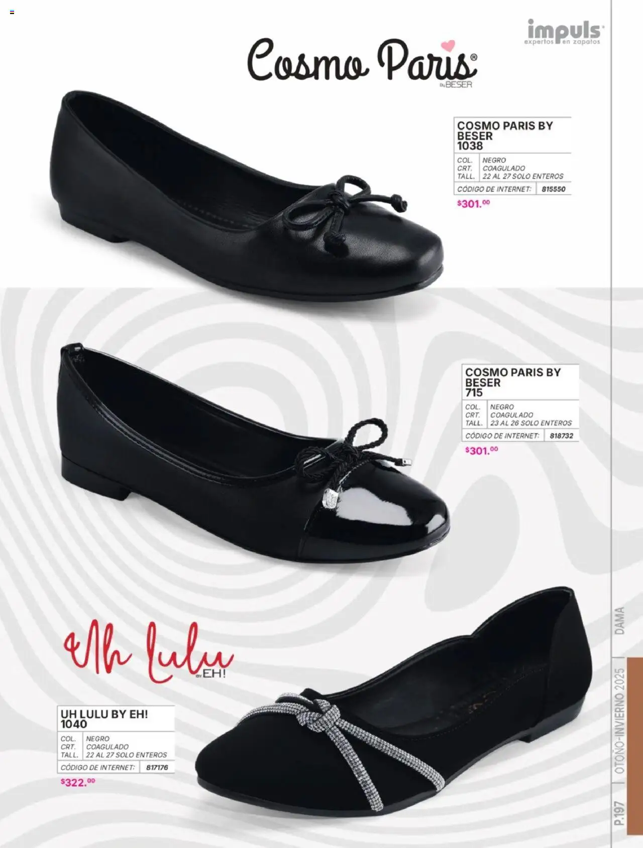 Nuevas ofertas de Impuls válidas en toda la República Mexicana desde el 07.07.2025. ¡Encuentra las mejores ofertas en Impuls catálogo Dama Otoño-Invierno 2025! | Página: 199 | Productos: Zapatos