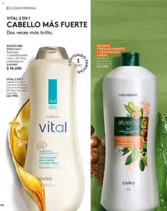 Catálogo Ésika Campaña 11 │ válido desde el 17.06.2025 | Página: 104 | Productos: Brillo, Oliva, Acondicionador, Shampoo