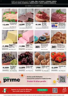 Vista previa Disco ofertas válido desde el 23.01.2026 | Página: 7 | Productos: Disco, Milanesa, Uva, Cerdo