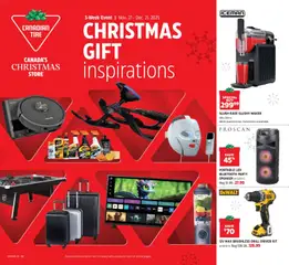Preview of Canadian Tire - Christmas Gift Inspirations from shop Canadian Tire valid from 27.11.2025