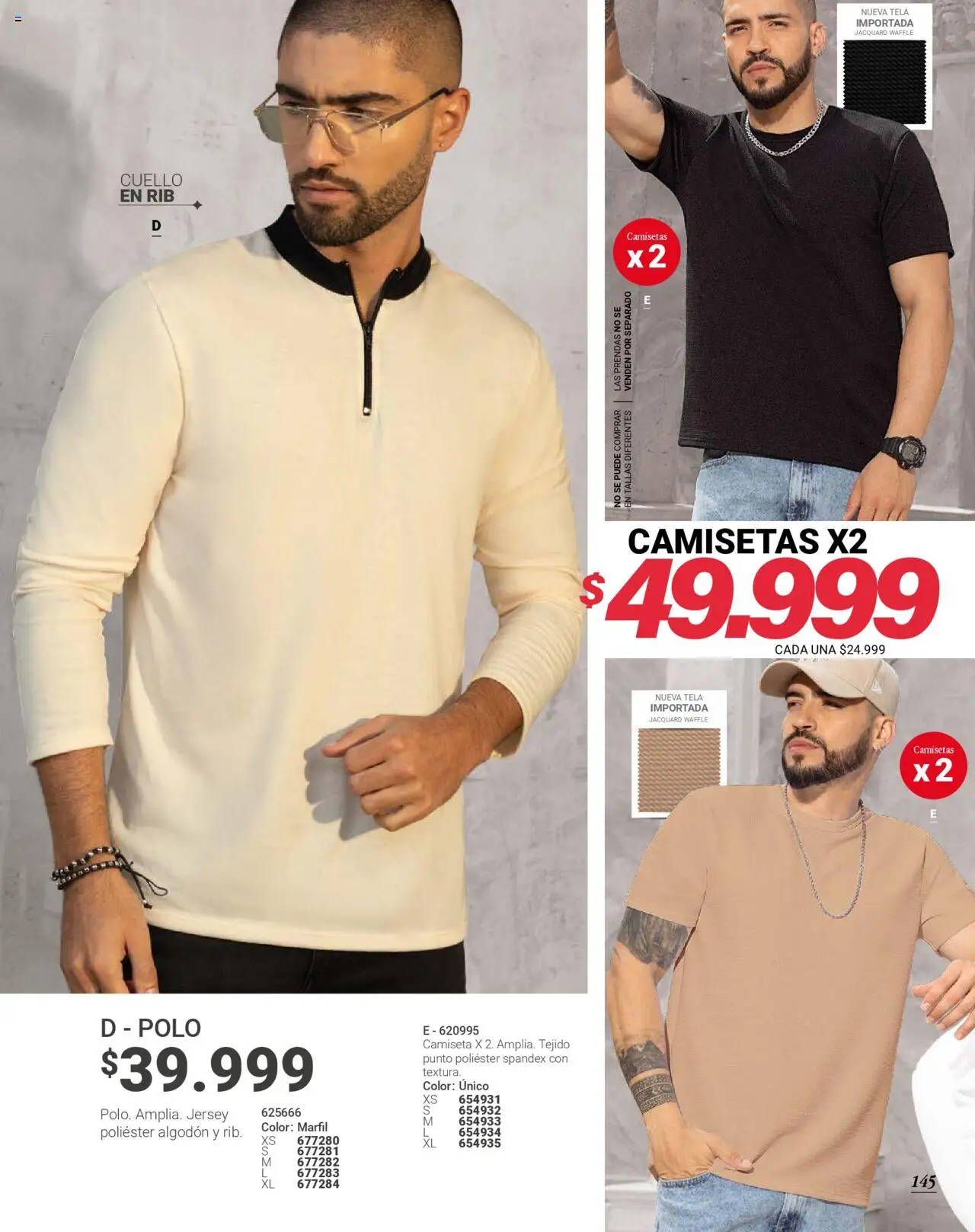 Carmel revista - valida desde el 08.09.2025 | Página: 147 | Productos: Algodón, Camiseta, Cuello