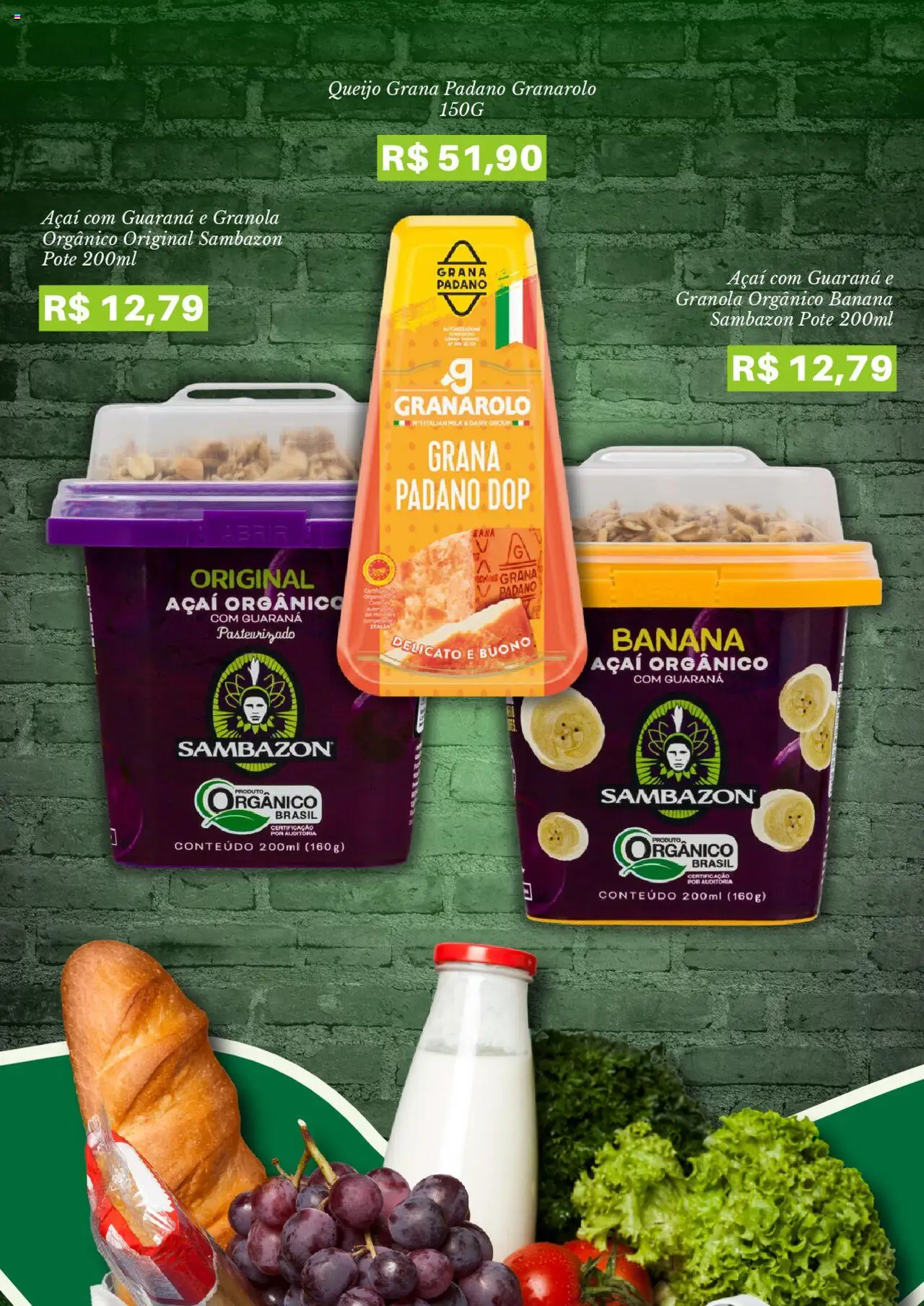 Pão de Açúcar Folheto - válido de 04.08.2025 | Página: 4 | Produtos: Guaraná, Granola, Sal, Açaí