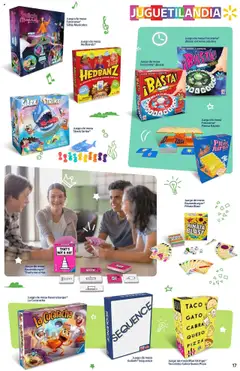 Vista previa de Walmart - Folleto Juguetilandia, nuevo folleto de la tienda, válido en México a partir del 20.09.2025 | Página: 17 | Productos: Queso, Pizza, Juego, Mesa