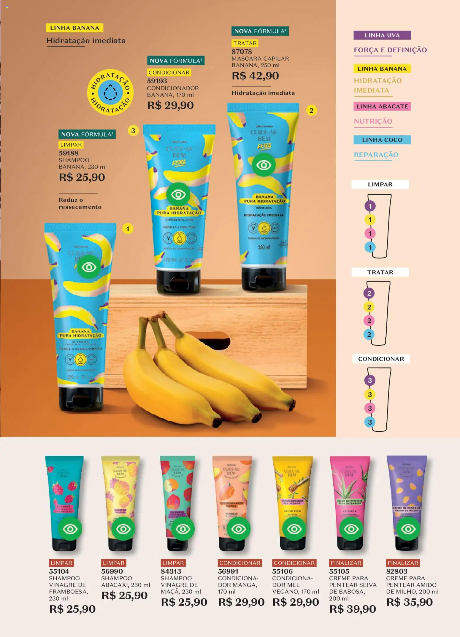 O Boticário Folheto - válido de 19.01.2026 | Página: 84 | Produtos: Coco, Shampoo, Mel, Creme