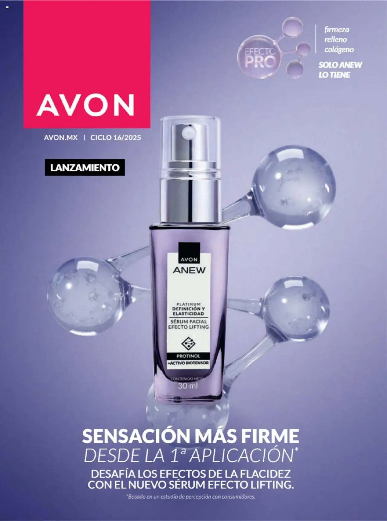 Nuevas ofertas de AVON válidas en toda la República Mexicana desde el 09.10.2025. ¡Encuentra las mejores ofertas en AVON - Campaña 16 2025! | Página: 1 | Productos: Serum