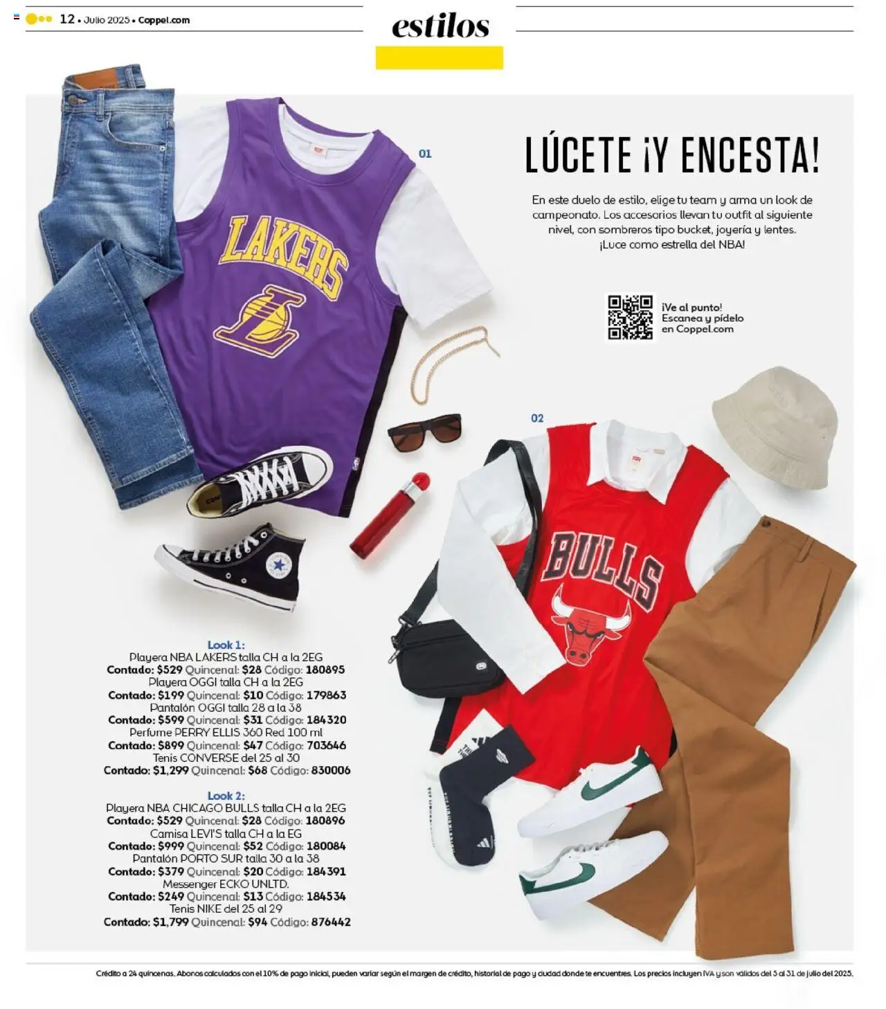 Nuevas ofertas de Coppel válidas en toda la República Mexicana desde el 05.07.2025. ¡Encuentra las mejores ofertas en Coppel catálogo Rebajas! | Página: 12 | Productos: Tenis, Playera, Té, Perfume