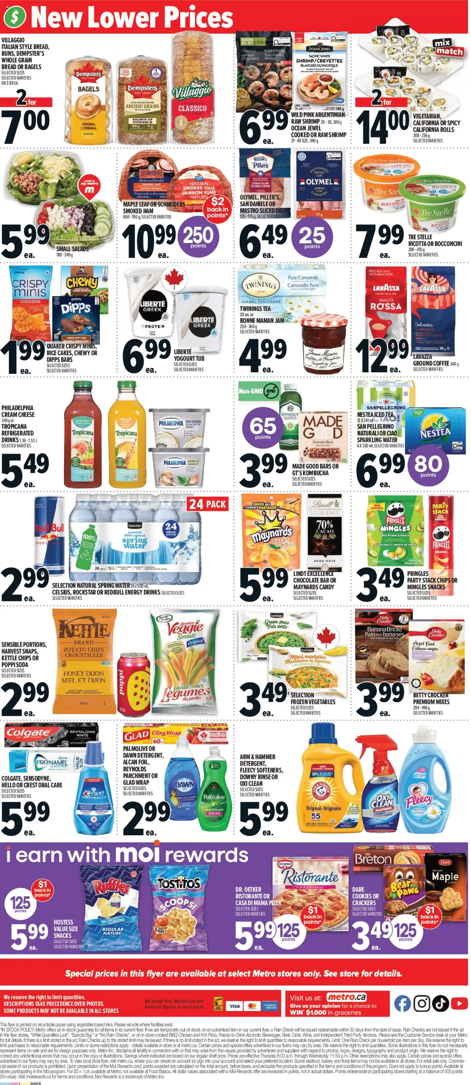 Metro flyer valid from 19.02.2026 | Page: 4 | Products: Tea, Cream, Bread, Chocolate