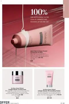 Preview of Avon Brochure Campaign from shop Avon valid from 23.04.2026 | Page: 31 | Products: Cream, Mask, Face mask