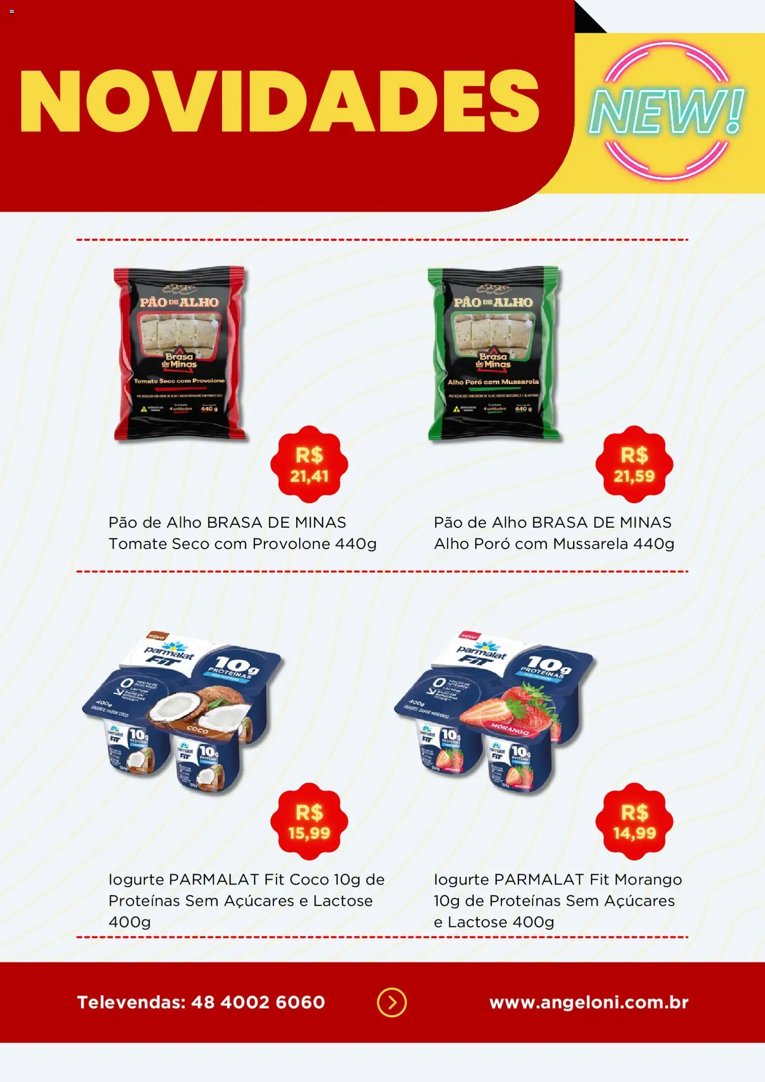 Angeloni Folheto - válido de 23.04.2026 | Página: 4 | Produtos: Coco, Alho, Provolone, Mussarela