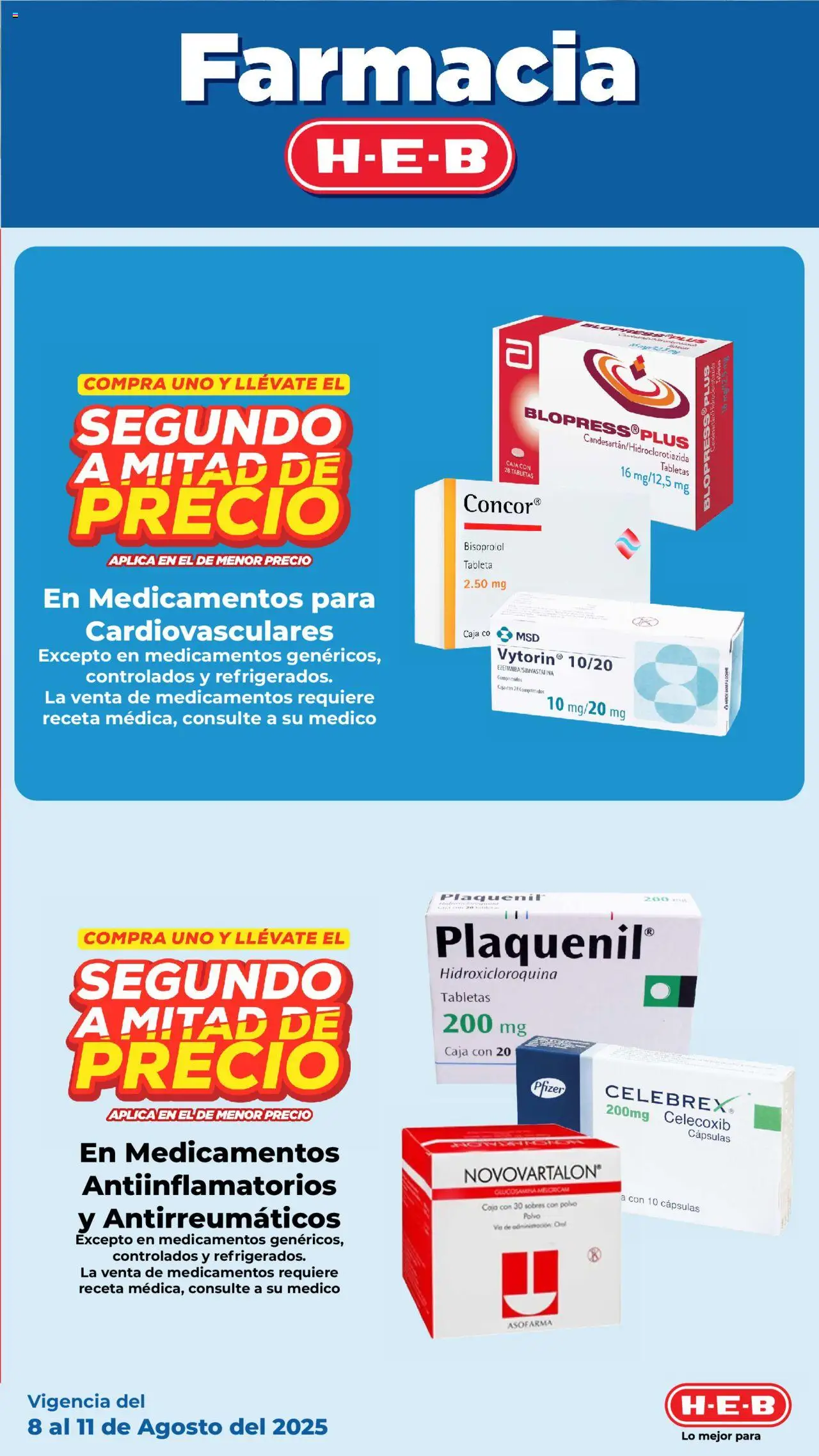 Nuevas ofertas de H-E-B válidas en toda la República Mexicana desde el 08.08.2025. ¡Encuentra las mejores ofertas en H-E-B folleto! | Página: 21 | Productos: Caja, Polvo, Tableta