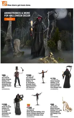 Preview of Home Depot weekly ads valid from 09.10.2025
