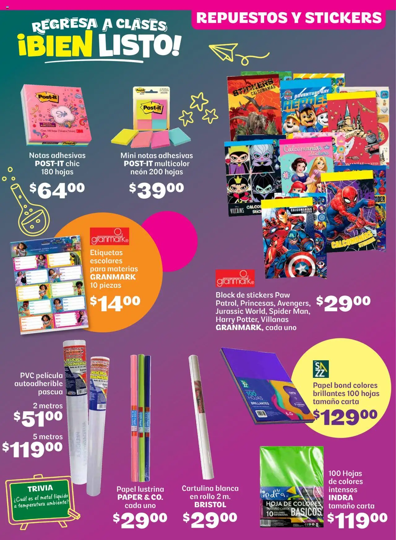 Nuevas ofertas de Soriana válidas en toda la República Mexicana desde el 14.08.2025. ¡Encuentra las mejores ofertas en Soriana - Regresa a clases bien listo Súper Nacional! | Página: 8