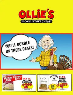Preview of Ollie's weekly ads valid from 13.11.2025