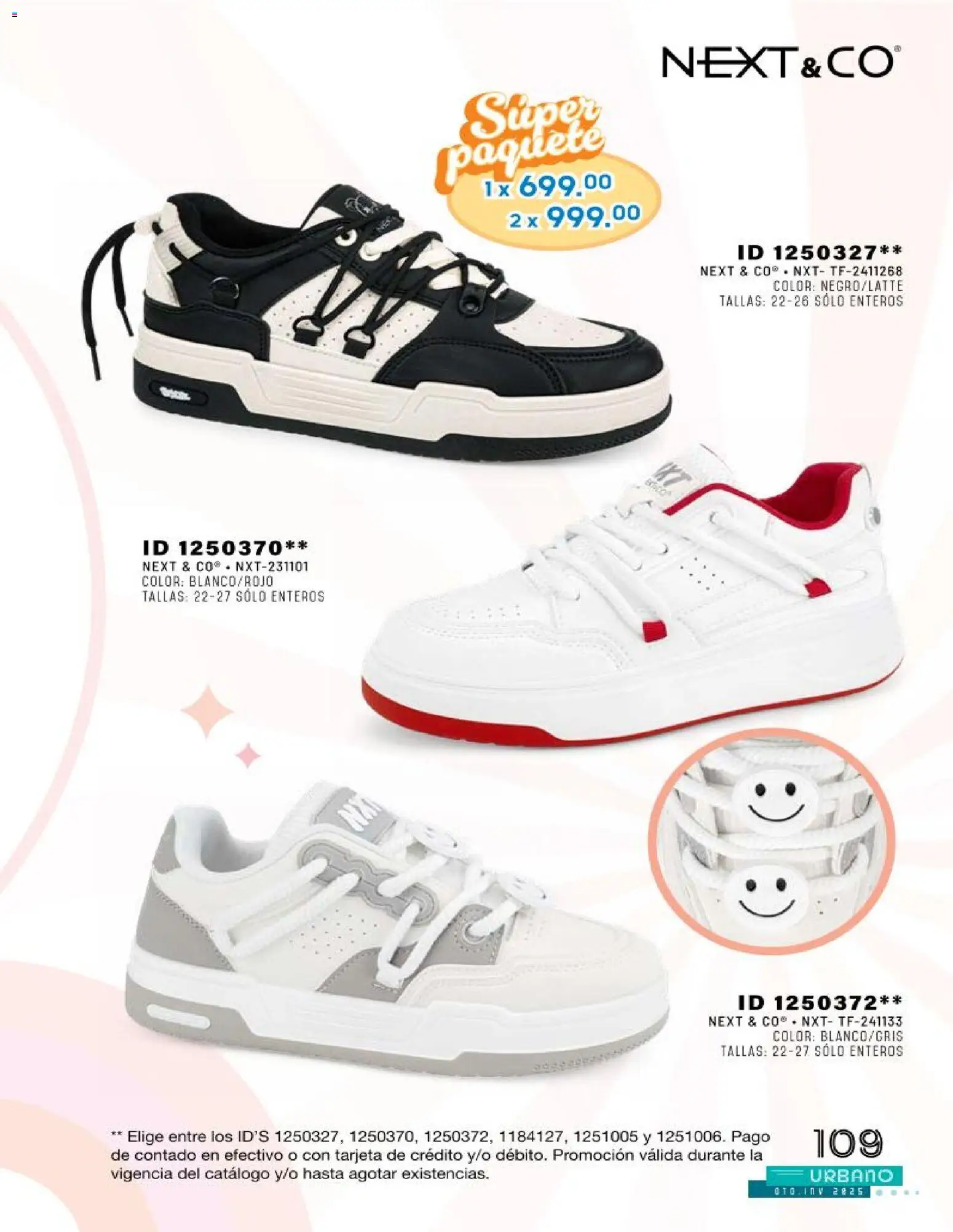 Nuevas ofertas de Price Shoes válidas en toda la República Mexicana desde el 04.12.2025. ¡Encuentra las mejores ofertas en Price Shoes catálogo Urbano! | Página: 109