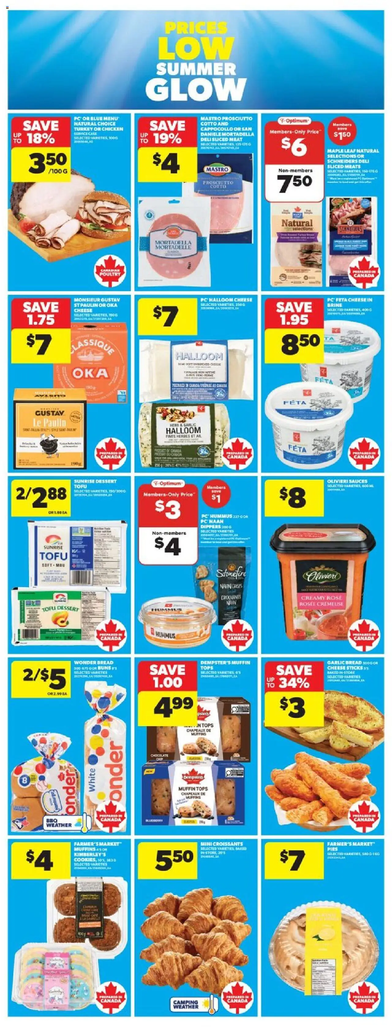 Real Canadian Superstore flyer valid from 14.08.2025 | Page: 15 | Products: Turkey, Case, Cheese, Chicken