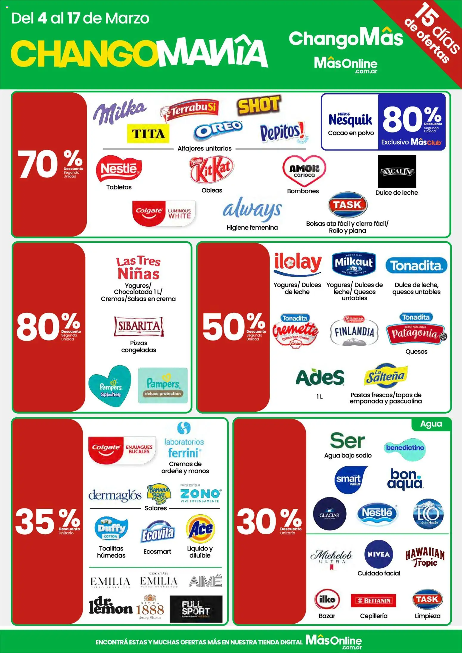 Punto Mayorista catálogo │ válido desde el 04.03.2026 | Página: 12 | Productos: Polvo, Protector solar, Agua, Chocolatada