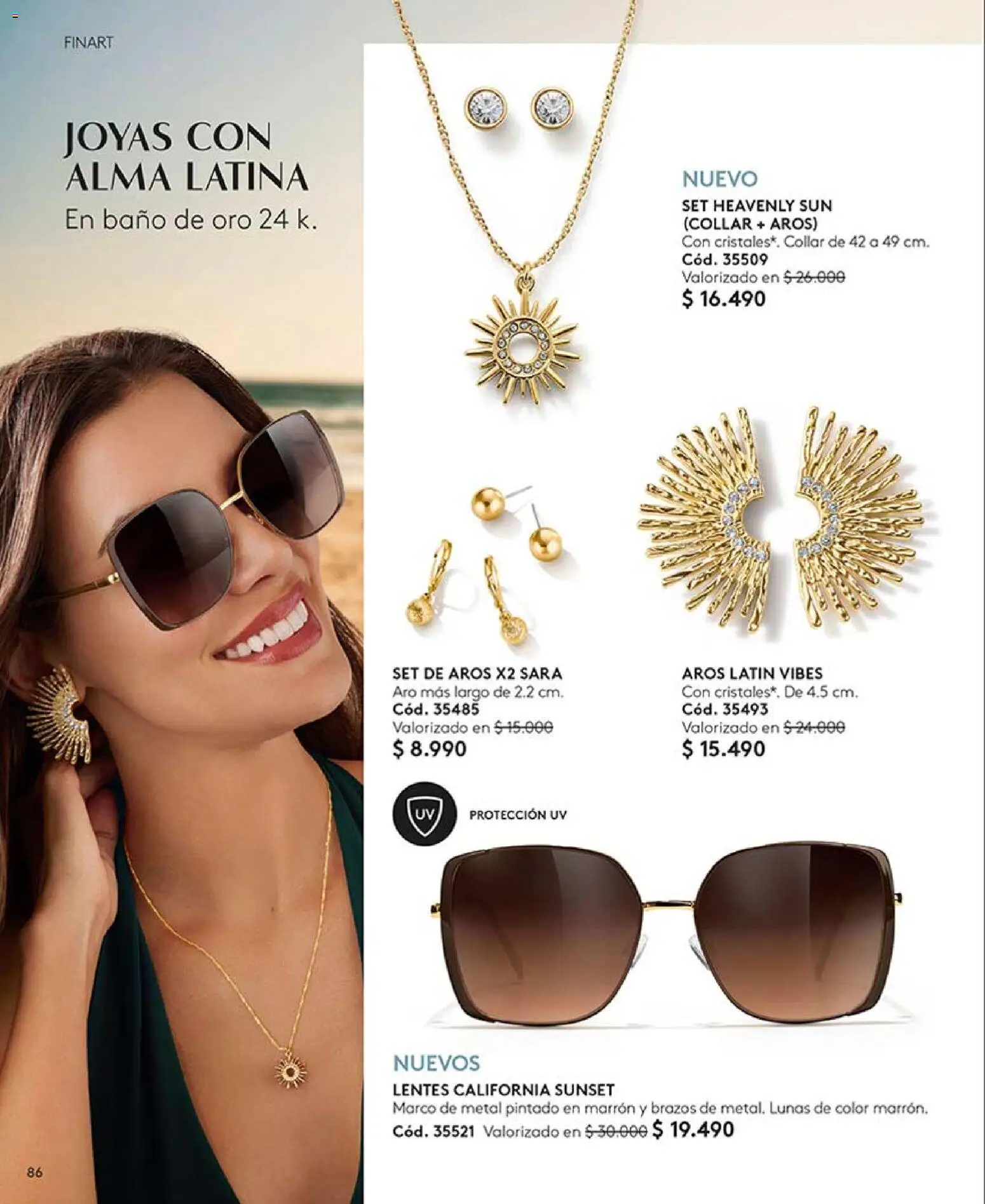 Catálogo Ésika Campaña 5 │ válido desde el 01.03.2026 | Página: 86 | Productos: Baño, Collar, Aros