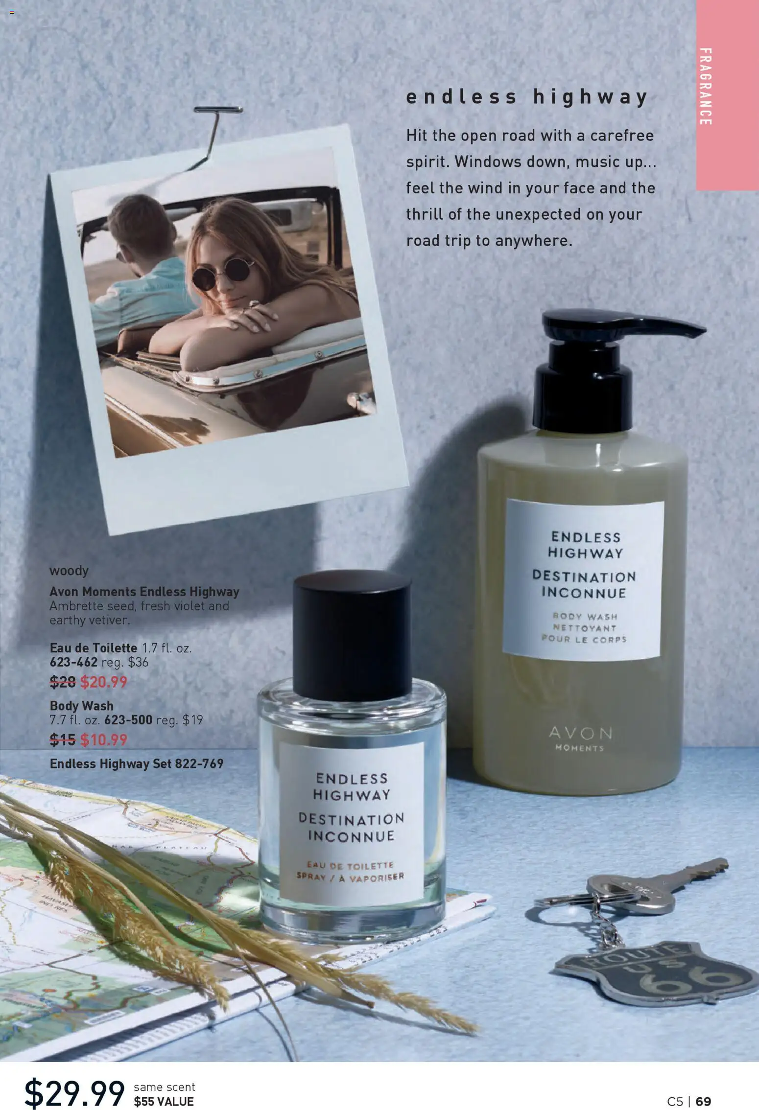 Avon Brochure - valid from 25.02.2026 | Page: 69 | Products: Fragrance, Eau de toilette, Body Wash