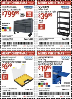 Preview of Harbor Freight weekly ads valid from 02.12.2025 | Page: 6 | Products: Shelf, Case