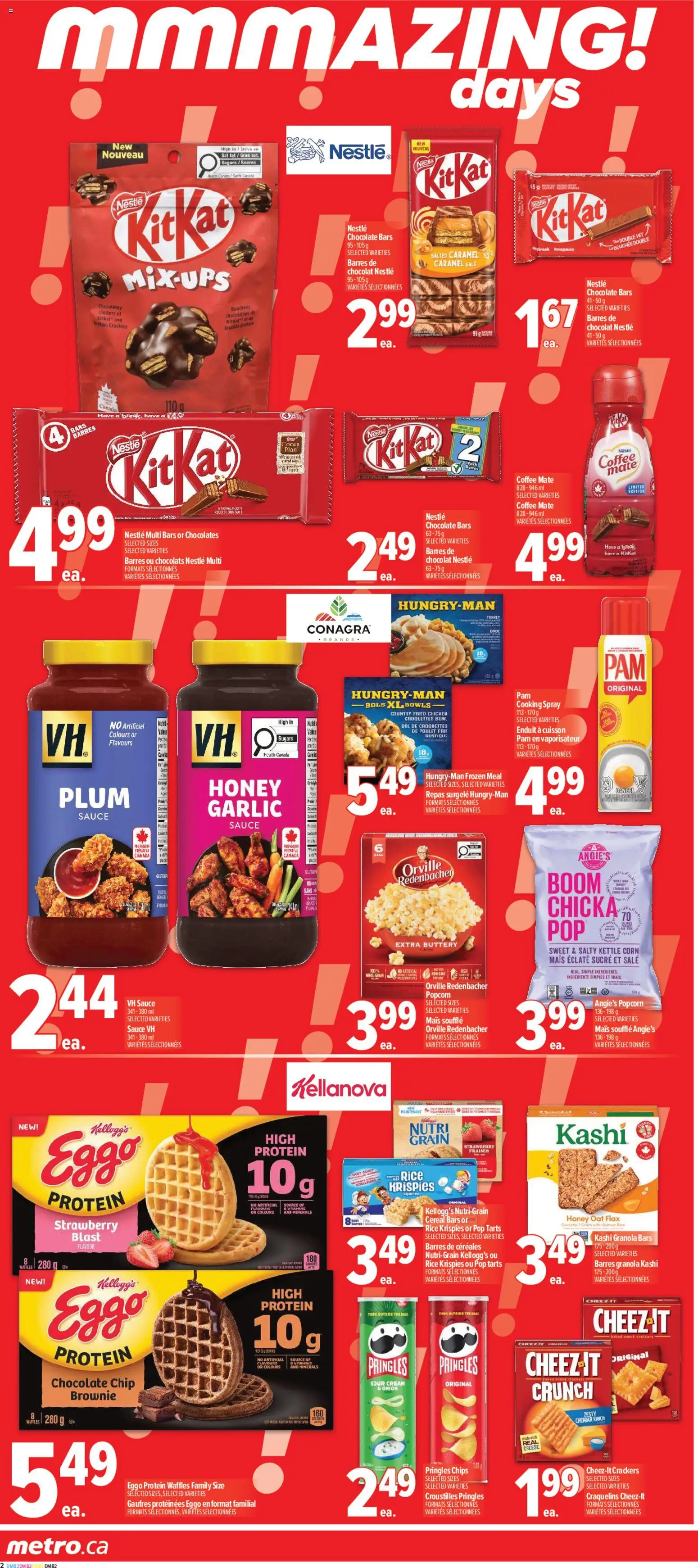 Metro flyer valid from 15.01.2026 | Page: 4 | Products: Sour cream, Turkey, Kettle, Chocolate
