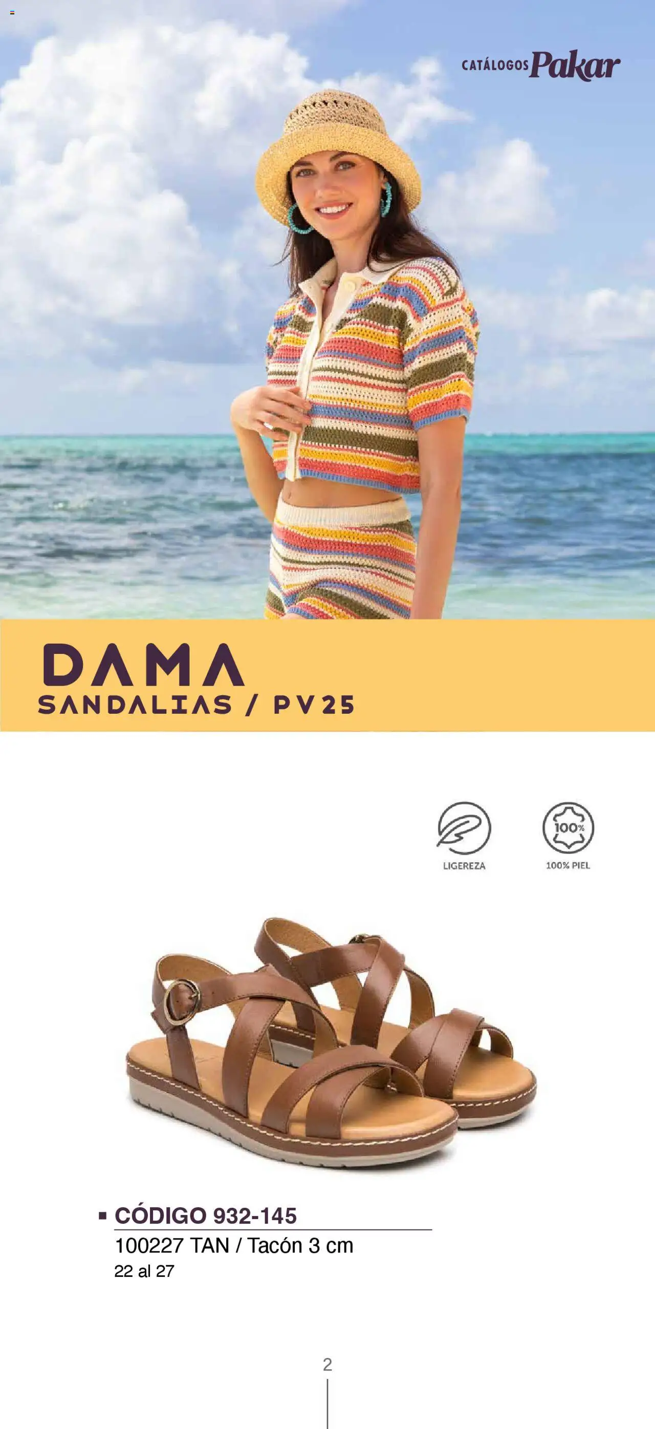 Nuevas ofertas de SC Pakar válidas en toda la República Mexicana desde el 14.04.2025. ¡Encuentra las mejores ofertas en SC Pakar catálogo Flexi! | Página: 2 | Productos: Sandalias