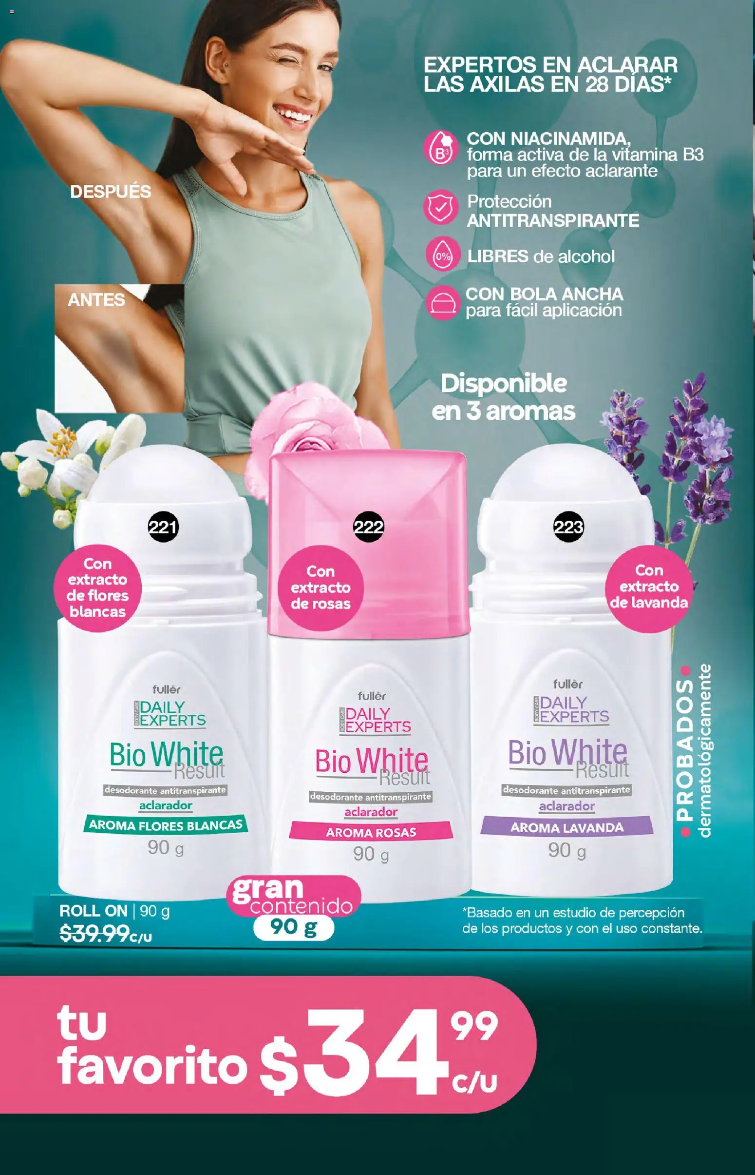 Nuevas ofertas de Fuller válidas en toda la República Mexicana desde el 07.01.2026. ¡Encuentra las mejores ofertas en Fuller campaña 20 2026! | Página: 80 | Productos: Desodorante, Antitranspirante, Body, Aclarante