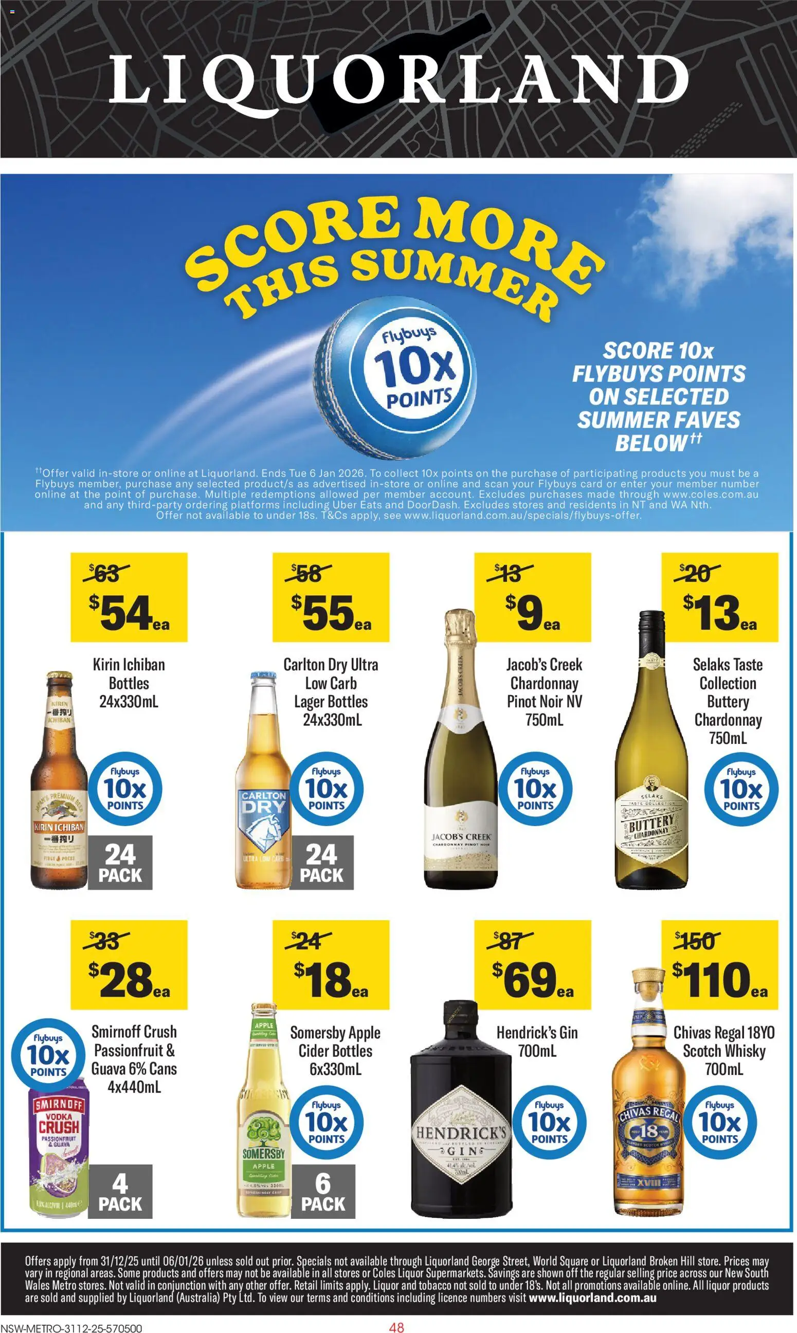 Liquorland catalogue - valid from 31.12.2025 | Page: 1 | Products: Platforms, Passionfruit, Scotch, Press