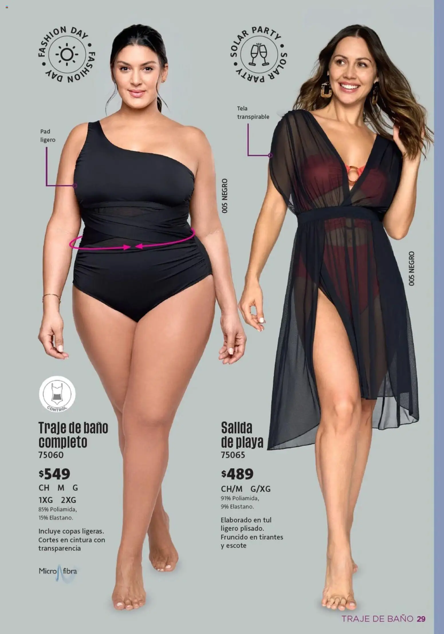 Nuevas ofertas de Ilusión válidas en toda la República Mexicana desde el 01.03.2026. ¡Encuentra las mejores ofertas en Ilusión catálogo Primavera! | Página: 31 | Productos: Traje, Traje de baño, Tirantes, Baño